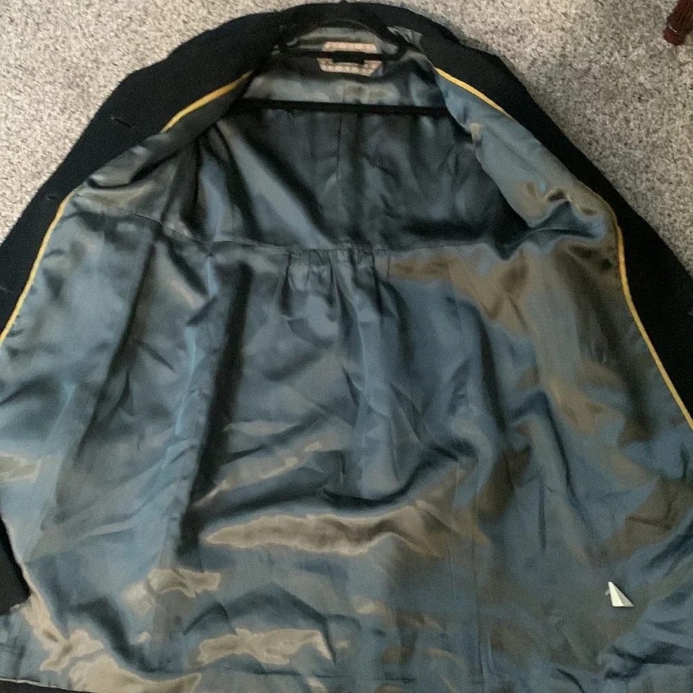 J crew black will blend coat size Small outerwear, career, classic